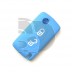 FUNDA MANDO CITROEN/PEUGEOT AZUL 2 BOTONES
