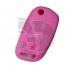 FUNDA MANDO CITROEN DS ROSA 3 BOTONES