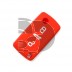 FUNDA MANDO CITROEN/PEUGEOT ROJO 3 BOTONES
