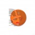 FUNDA MANDO FIJO SMART NARANJA  3 BOTONES
