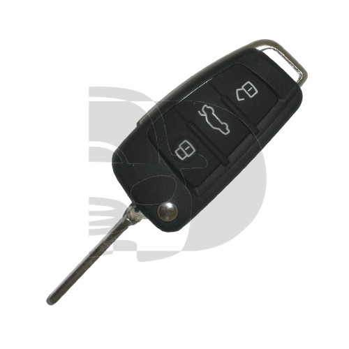 CARCASA MANDO PLEG. AUDI  3 BOTONES  HU66