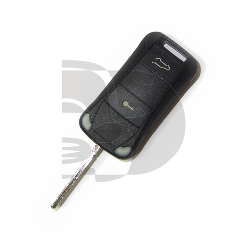 CARCASA PLEGABLE PORSCHE 2 BOTONES (HU66)