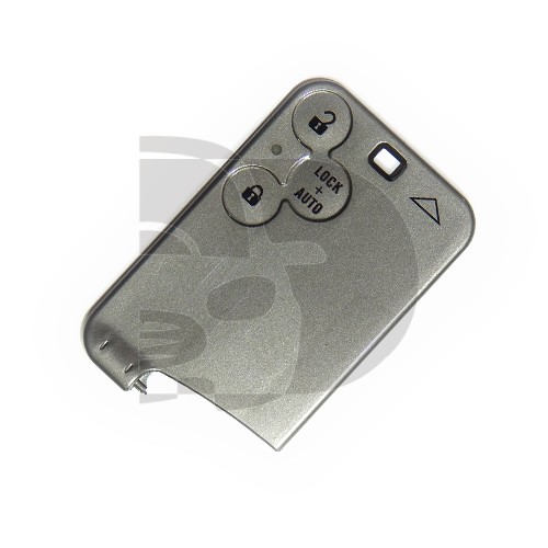 CARCASA TARJETA RENAULT 3 BOTONES