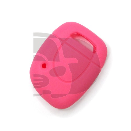 FUNDA MANDO FIJO RENAULT ROSA 1 BOTON