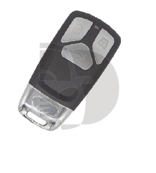 CARCASA MANDO KEYLESS AUDI 3 BOTONES