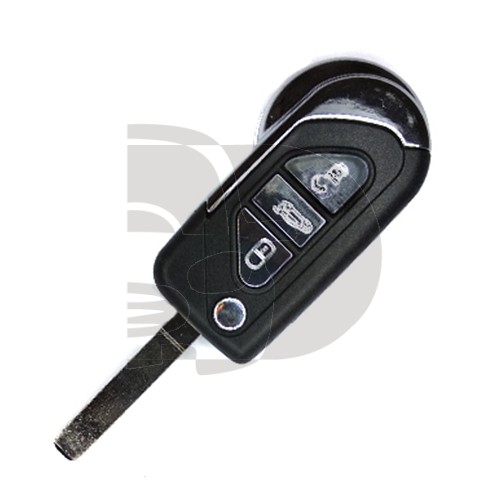 CARCASA PLEG CITROEN DS3 3 BOTONES VA2 PILA CARCAS