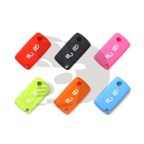 KIT FUNDAS MANDO CITROEN 2 BOTONES