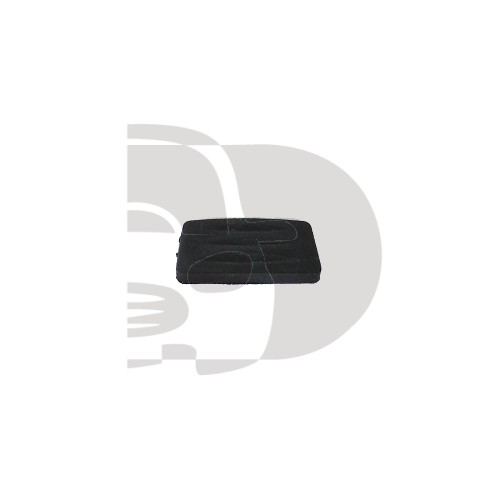 BOTONERA FIAT 1 BOTON NEGRO PARA LLAVE FIJA