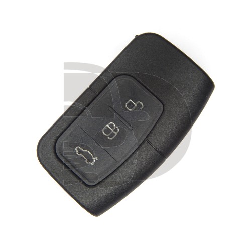 CARCASA MANDO KEYLESS FORD 3 BOTONES  HU101