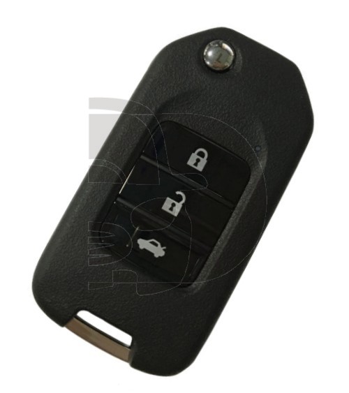 CARCASA MANDO PLEG HONDA JAZZ 3 BOT  HON66