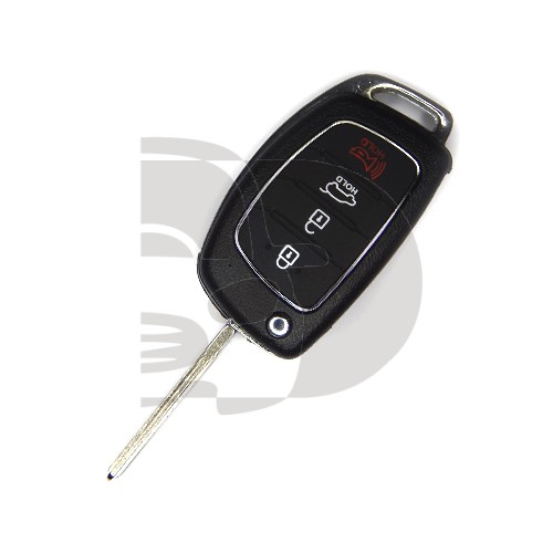 CARCASA MANDO PLEG HYUNDAI 4 BOT TOY40 (i30/ix35)