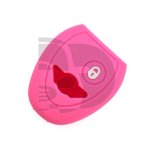 FUNDA MANDO MINI ROSA 2 BOTONES
