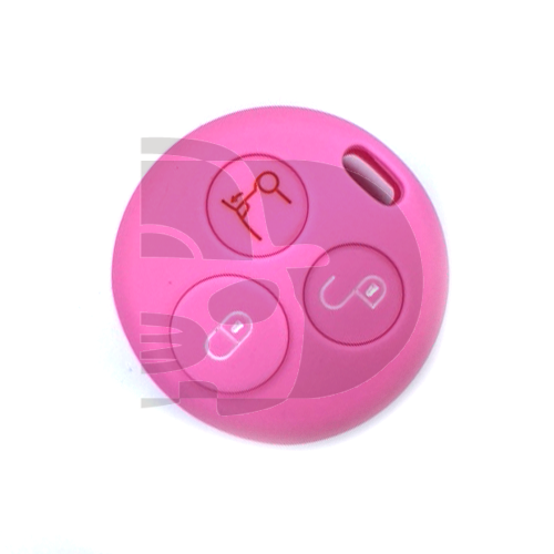 FUNDA MANDO FIJO SMART ROSA  3 BOTONES