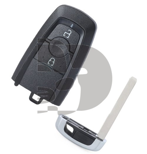 CARCASA MANDO KEYLESS FORD ECOSPORT 2 BOT  HU101
