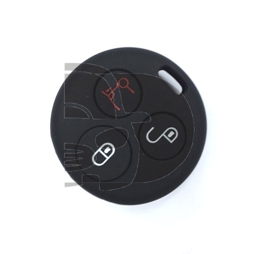FUNDA MANDO FIJO SMART NEGRO  3 BOTONES