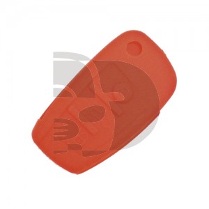 FUNDA MANDO AUDI ROJO 3 BOTONES