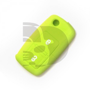 FUNDA MANDO VW-SEAT-SKODA VERDE 2 BOTONES