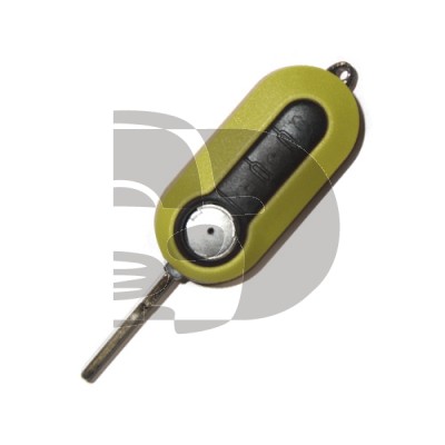 CARCASA PLEGABLE FIAT 500 AMARILLA  3 BOT  SIP22