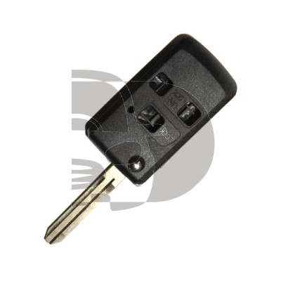CARCASA TOYOTA 3 BOTONES CONVERTIBLE TOY43
