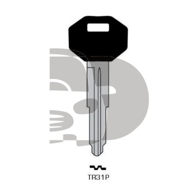 LLAVE SENCILLA TOYOTA  TOY24