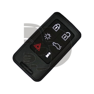 CARCASA VOLVO 6 BOTONES SMARTKEY