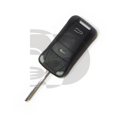 CARCASA PLEGABLE PORSCHE 2 BOTONES (HU66)