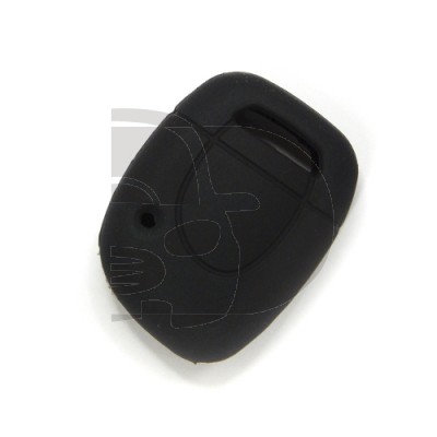 FUNDA MANDO FIJO RENAULT NEGRO 1 BOTON