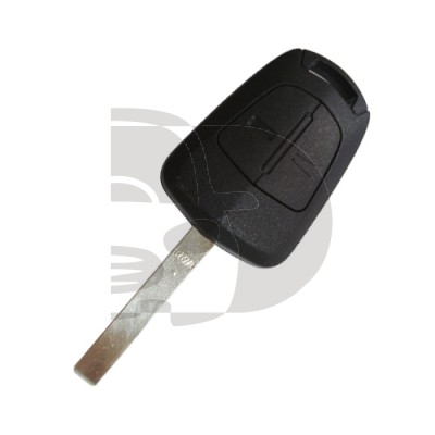 LLAVE CON MANDO FIJO OPEL CORSA D ID46 HU100 2 BOT