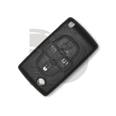 LLAVE CON MANDO C8/P807 +09  4 BOTONES  ID46  HU83