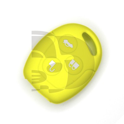 FUNDA MANDO FIJO FORD VERDE 3 BOTONES