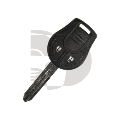 LLAVE+MANDO FIJO NISSAN MICRA K13 ID46 2 BOT NSN14