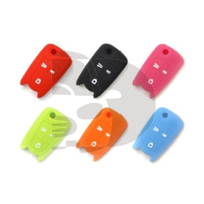 KIT FUNDAS MANDO PLEG OPEL 3 BOTONES