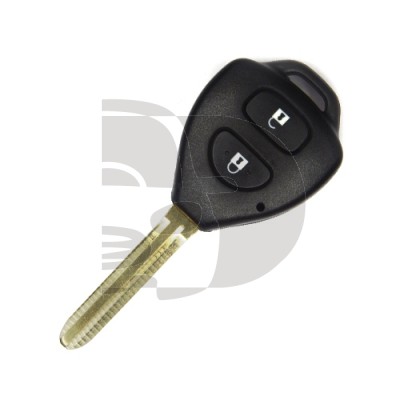 CARCASA MANDO FIJO TOYOTA 2 BOT  TOY43