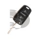 CARCASA MANDO PLEG. HYUNDAI  2 BOTONES  HYN14