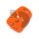 FUNDA MANDO FIJO OPEL NARANJA 2 BOTONES
