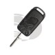 CARCASA MANDO PLEGABLE MERCEDES 2 BOTONES HU64