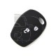 FUNDA MANDO FIJO RENAULT NEGRO 2 BOTONES REDONDOS