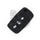 FUNDA MANDO VW-SEAT-SKODA NEGRO 3 BOTONES