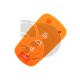 FUNDA MANDO  HYUNDAI/KIA NARANJA 3 BOTONES