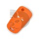 FUNDA MANDO PLEG OPEL NARANJA 2 BOTONES