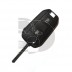 SHELL REMOTE PEUGEOT 2 BUTTONS FOLDING