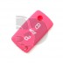 FUNDA CITROEN 3 BOTONES  - ROSA
