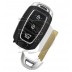 CARCASA MANDO KEYLESS HYUNDAI 3 BOTONES  KIA9