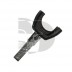 LLAVE PARA MANDO FIJO SEAT HU66 ID48