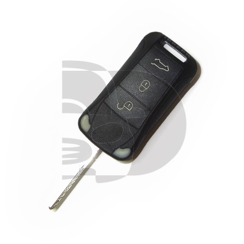 FOLDING SHELL PORSCHE 3 BUTTONS (HU66)