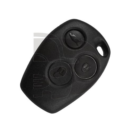 REMOTE SHELL RENAULT 3 BUTTONS