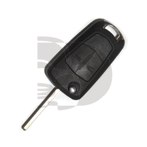 CARCASA MANDO PLEGABLE OPEL 2 BOT  HU100