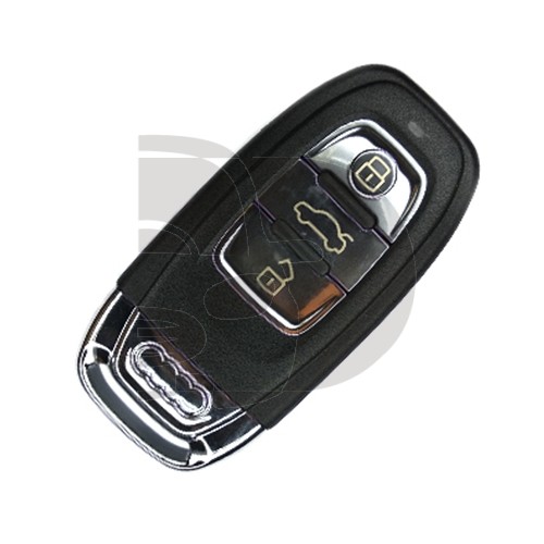 CARCASA MANDO KEYLESS AUDI 3 BOTONES