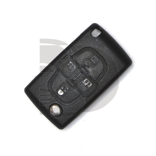 LLAVE CON MANDO C8/P807 +09, 4 BOTONES , ID46