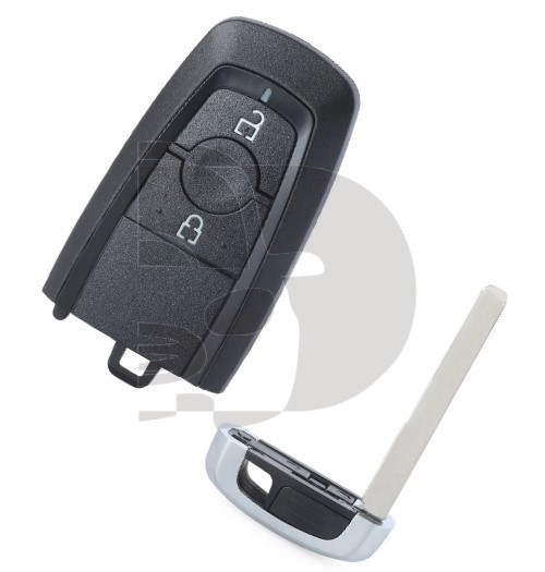 CARCASA MANDO KEYLESS FORD ECOSPORT 2 BOT  HU101